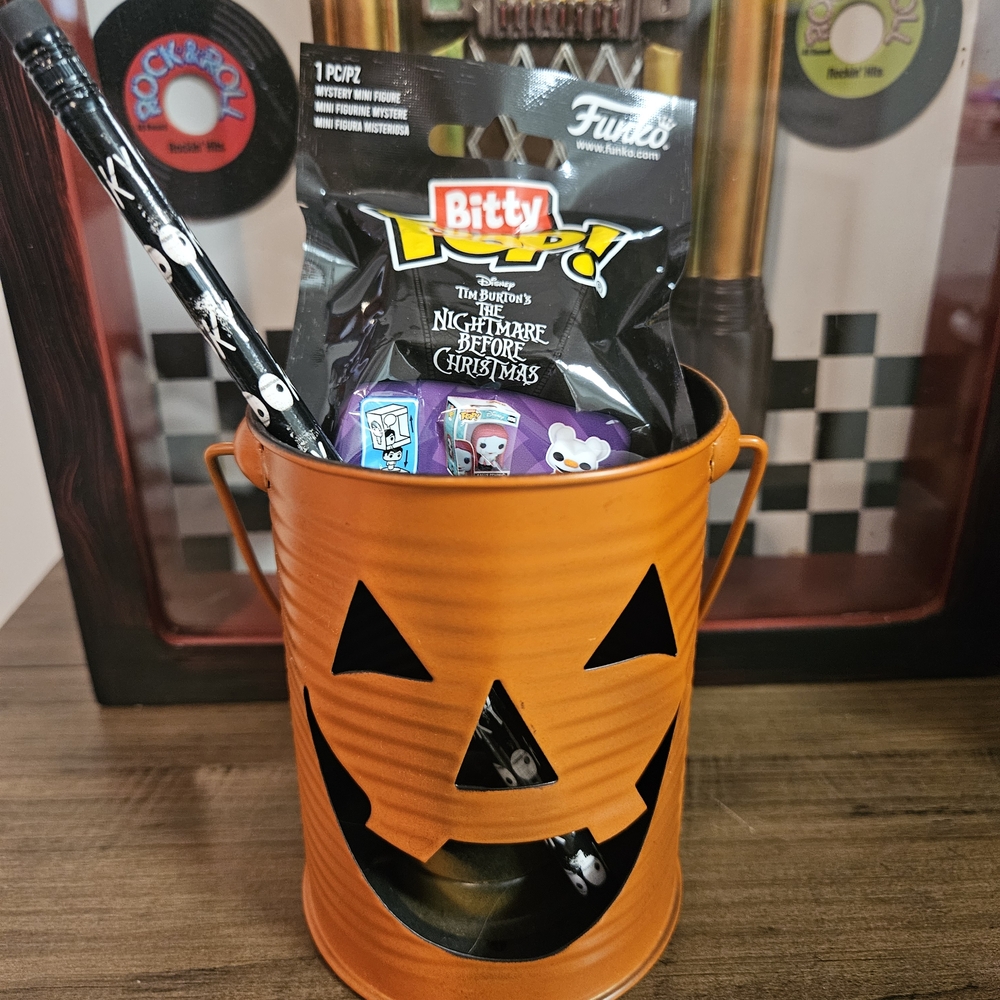 Halloween Pumpkin Bucket Costume Accessory